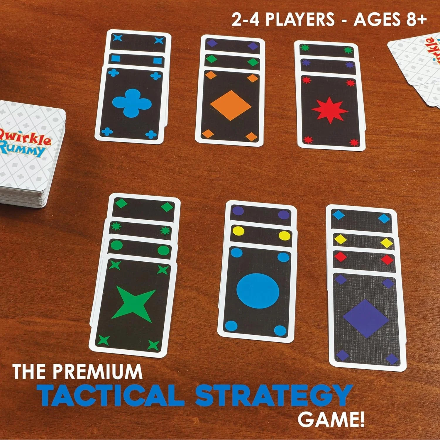 Qwirkle Rummy [Board Game, 2-4 Players]