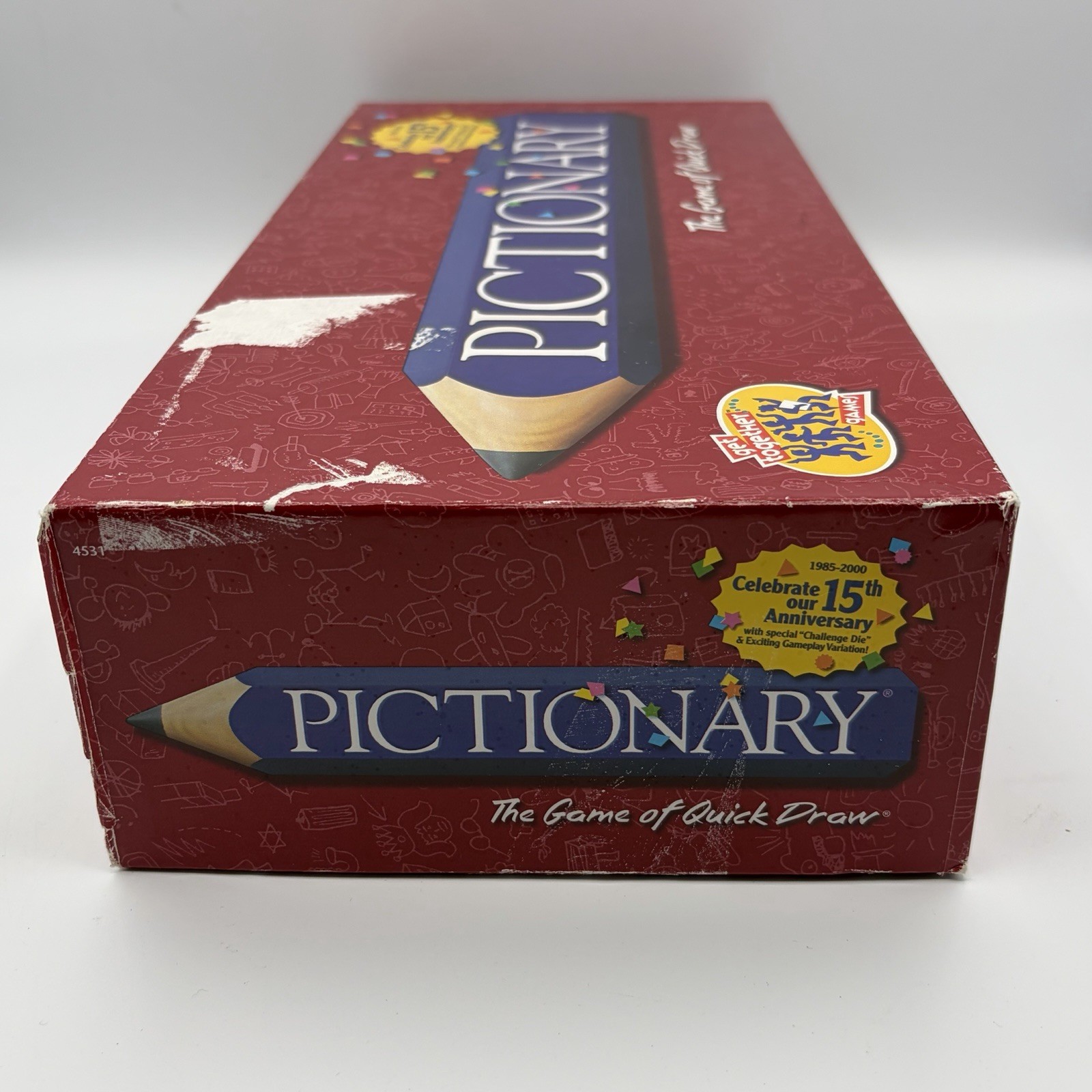 Vintage 2000 Pictionary The Game Of Quick Draw Board Game – 100% Complete