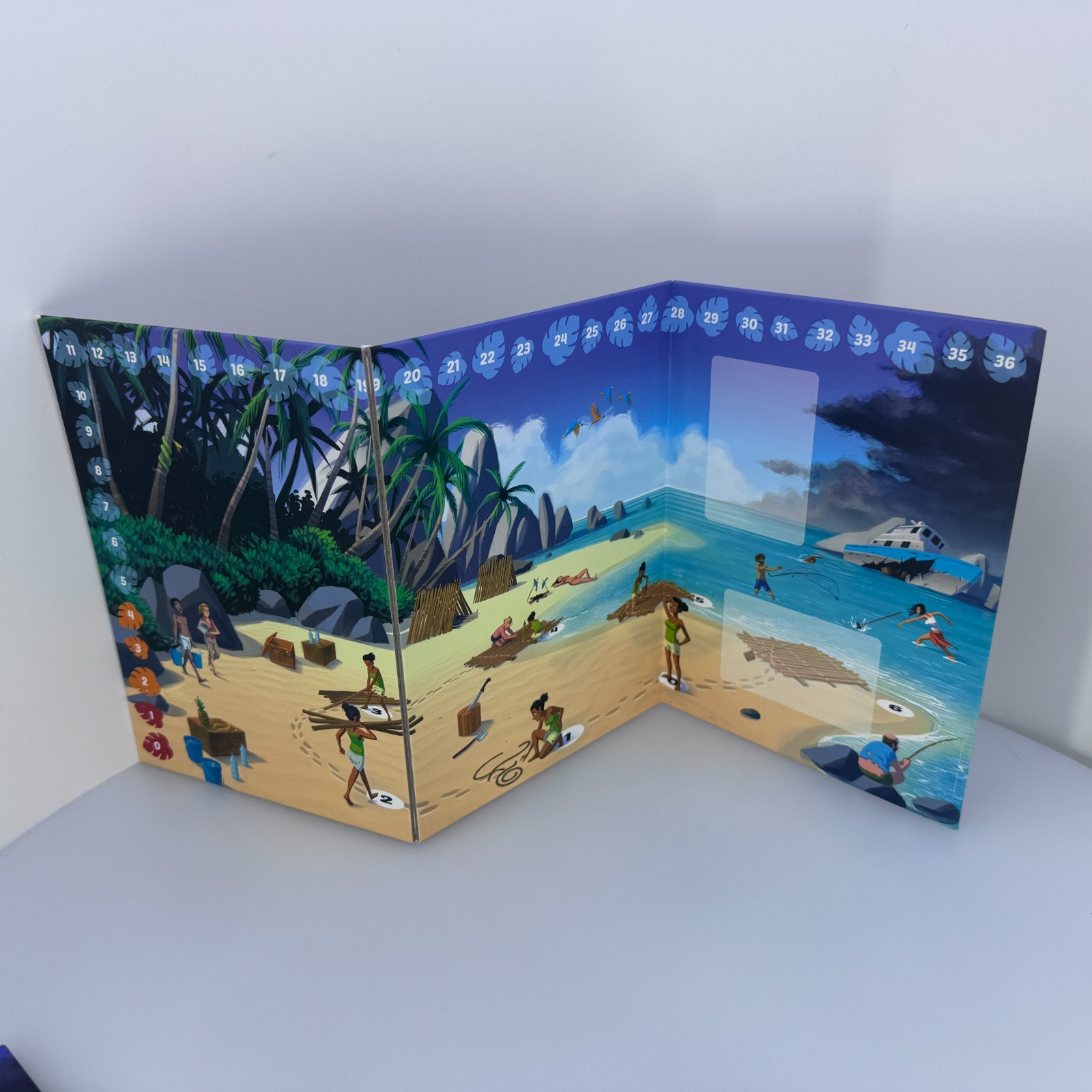 Hellapagos Board Game Gigamic 2017 Complete