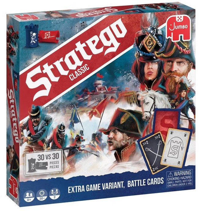New & Sealed Stratego Classic War Strategy Board Game With Battle Cards