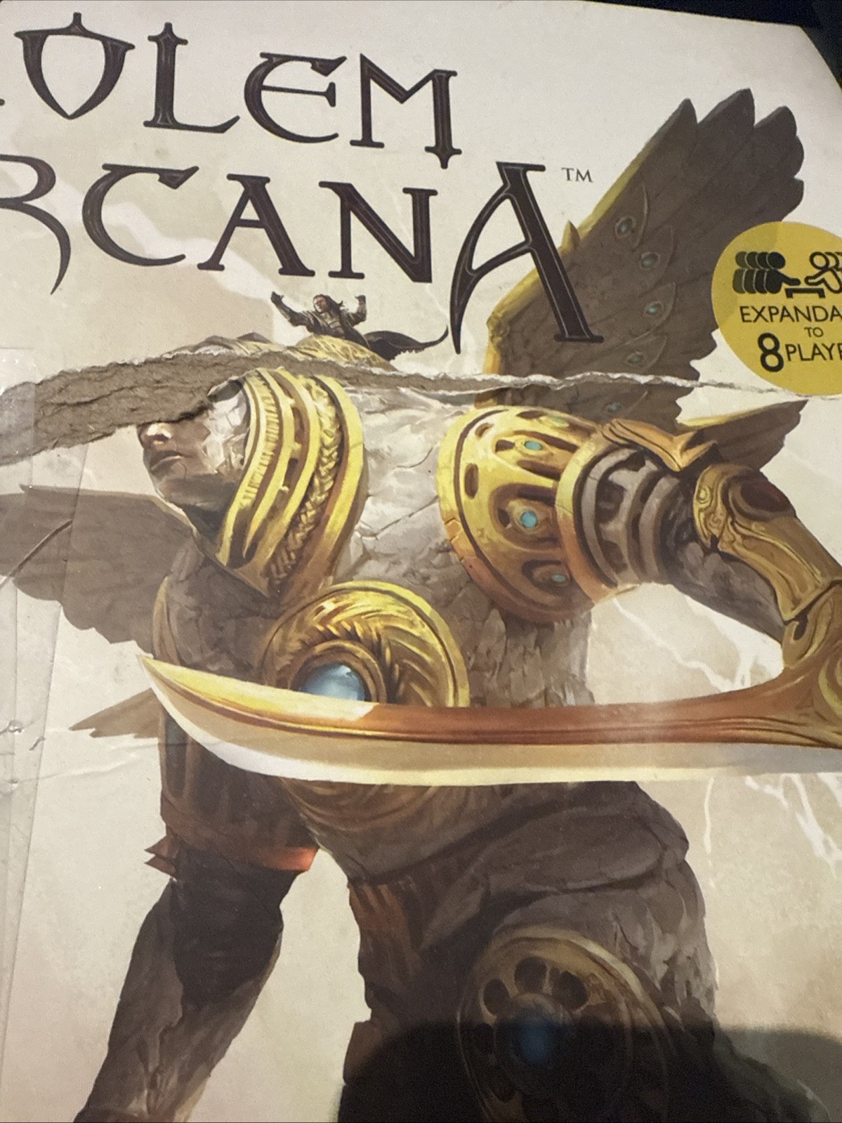 Golem Arcana Base Game Set Miniatures Box Broken Game Good!