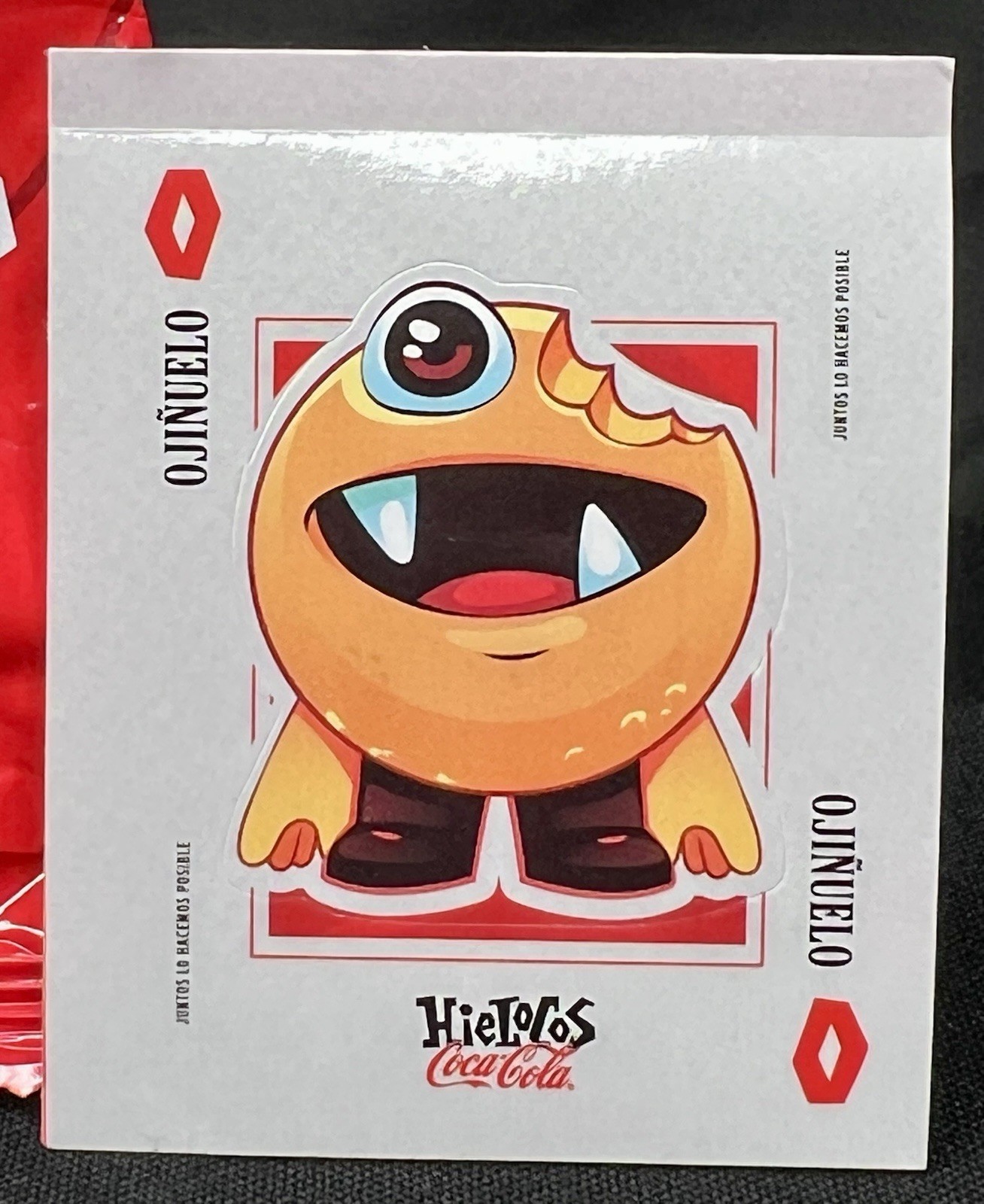 Hielocos Coca-Cola Crazy Bones New Set Ojiñuelo In This Pack, Color Change Read