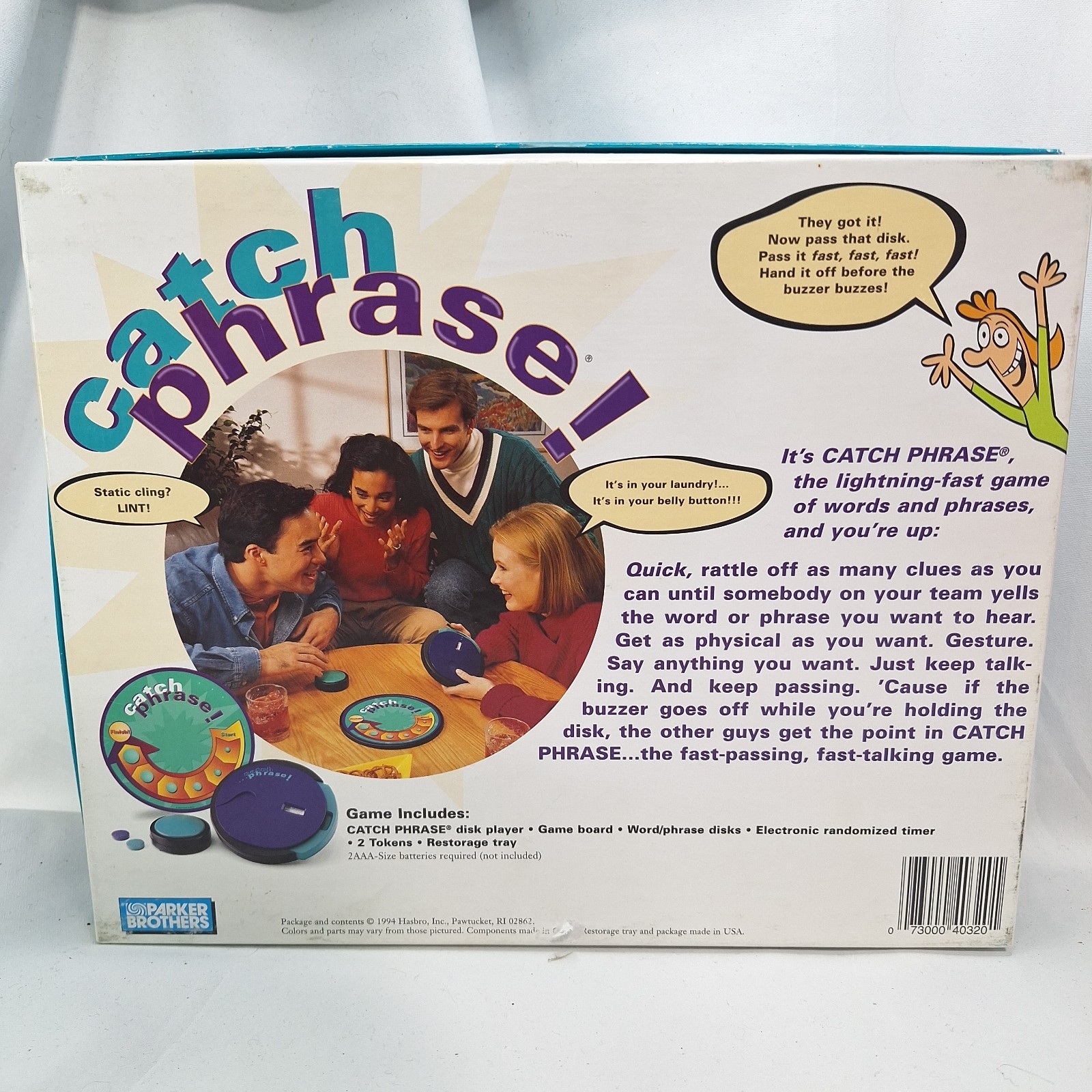 Vintage Catch Phrase Party Game 1994 Original Edition 100% complete Tested Works