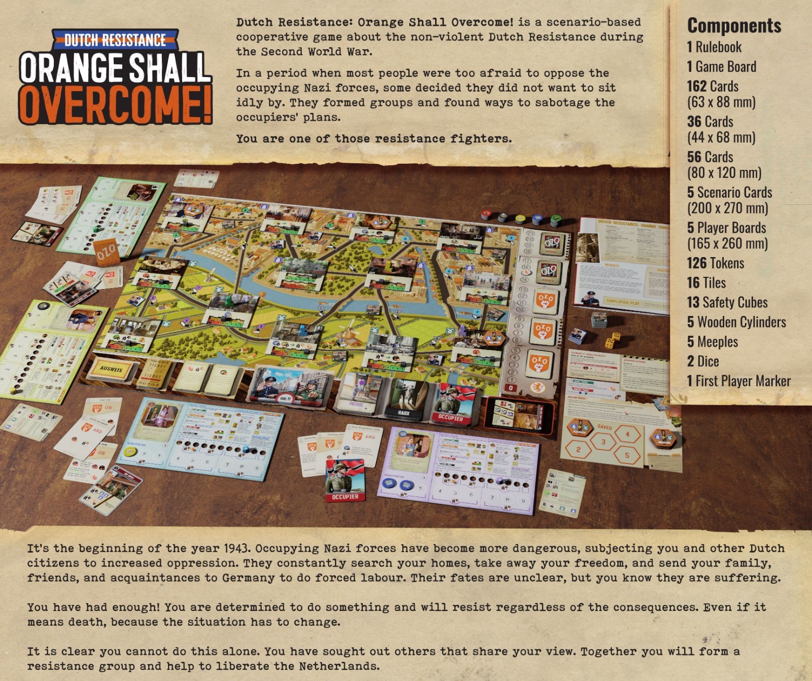 Dutch Resistance: Orange Shall Overcome! – English Second Edition (2025)