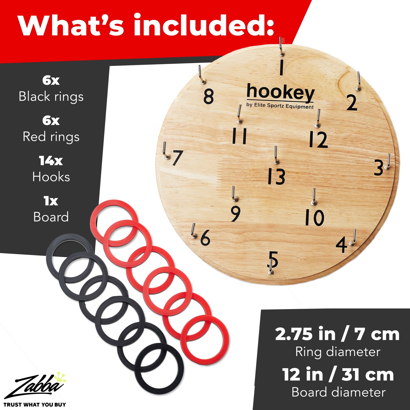 Elite Sportz Ring Toss Games for Adults & Kids – Wall Games for Indoor & Outdoor