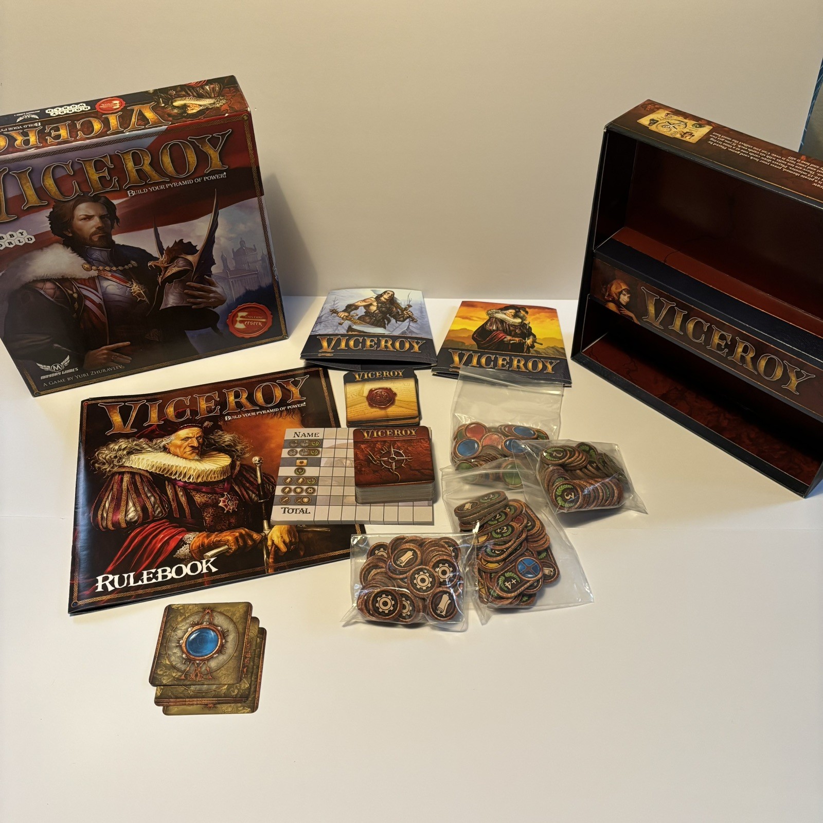 Viceroy Board Game Hobby World Mayday Games Universe Berserk 2015 1-4 Players