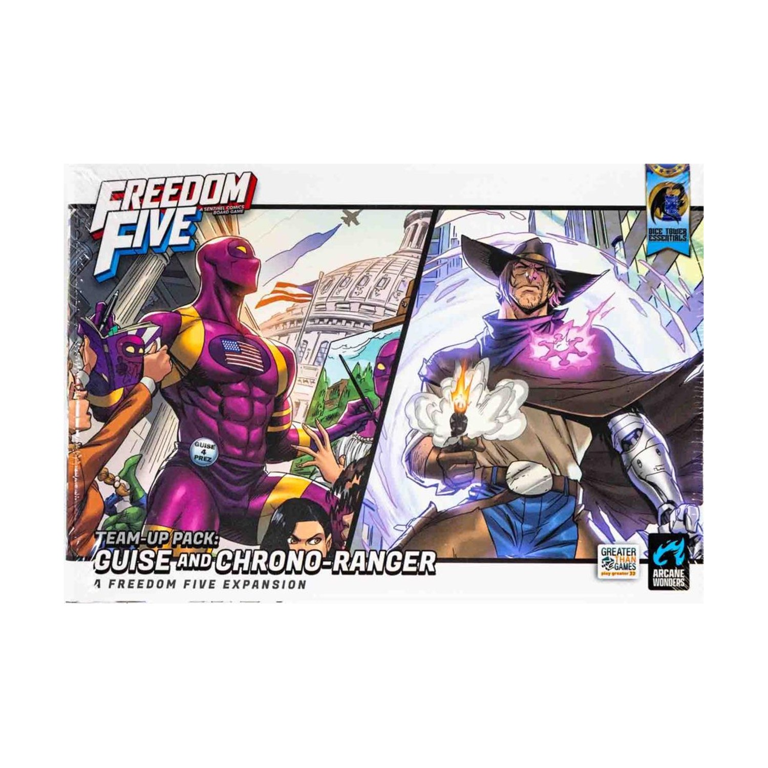 Arcane Wonders Freedom Five Team-Up Pack – Guise and Chrono-Ranger Box SW (New)