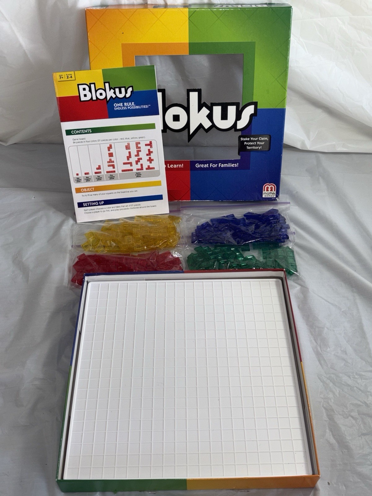 Mattel Blokus Educational Strategy Board Game
