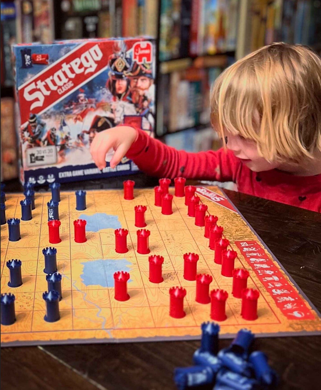 NEW Stratego Classic Board Game War Strategy Game For 2, Two Play Options, 8+ yo