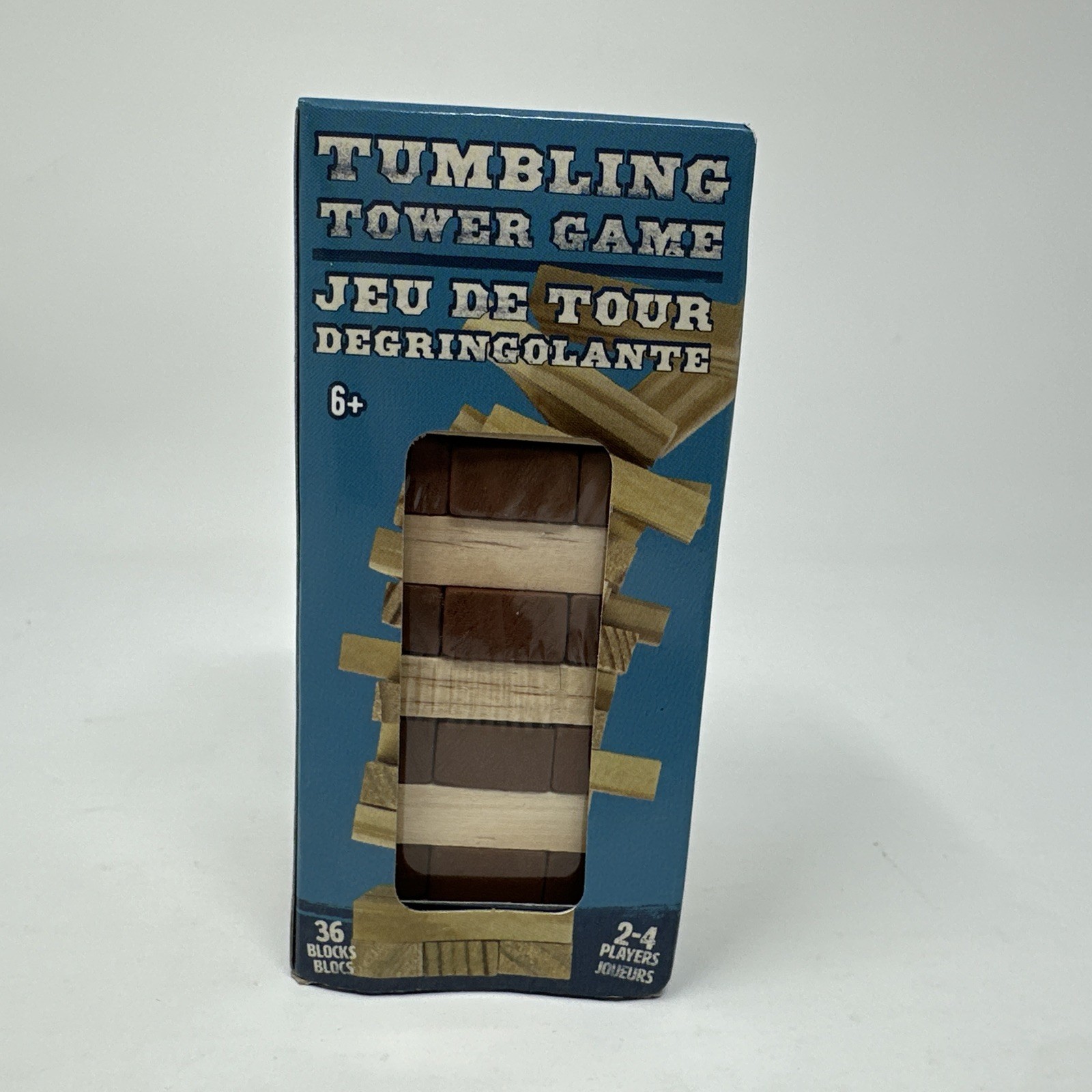 Tumbling Tower Game 36pc 2-4 Player Age 6+ Mini Travel Size Greenbrier Sealed
