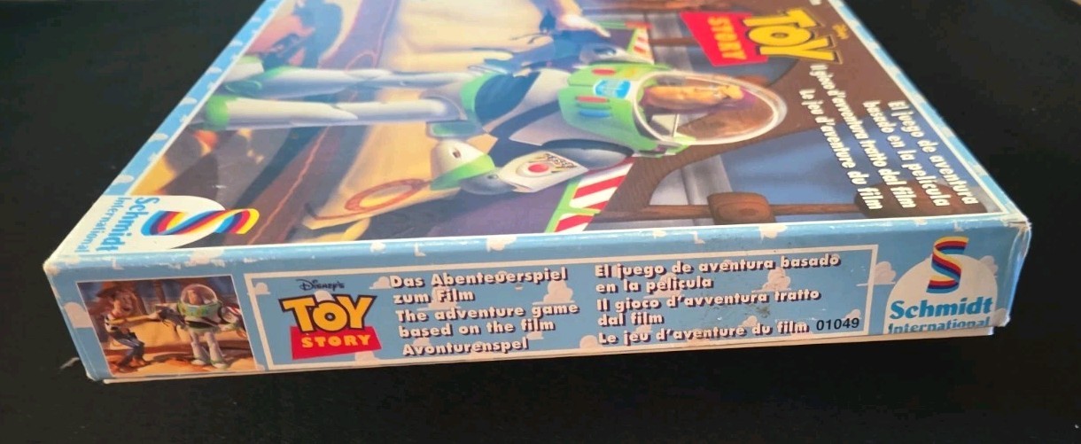 Based on Disney’s Film: TOY STORY THE ADVENTURE GAME Rare, Vintage, German Made