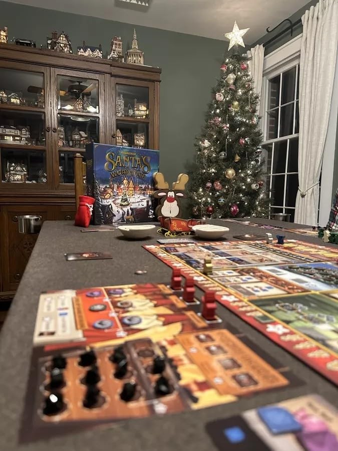 Santa’S Workshop Standard Edition (2Nd Ed) – Christmas-Themed Board Game by for