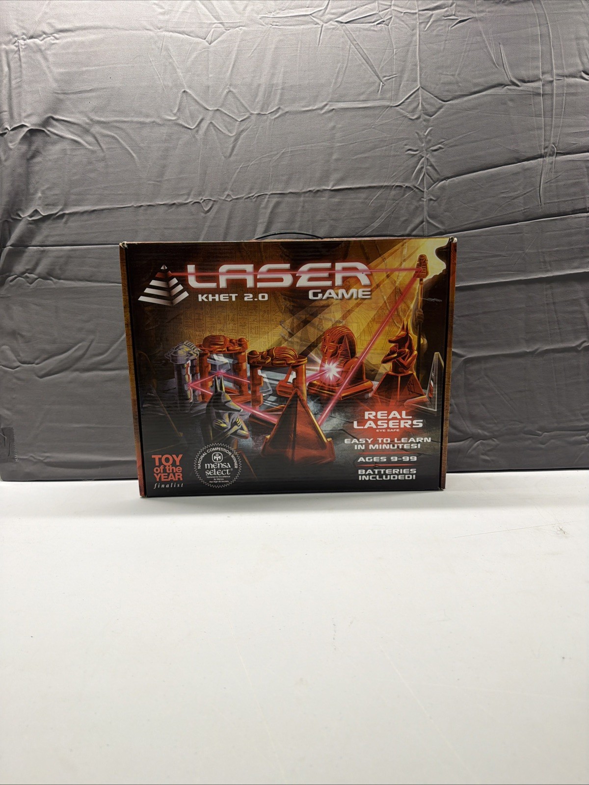 Laser Khet 2.0 Board Game Mensa Select ThinkFun Complete Tested