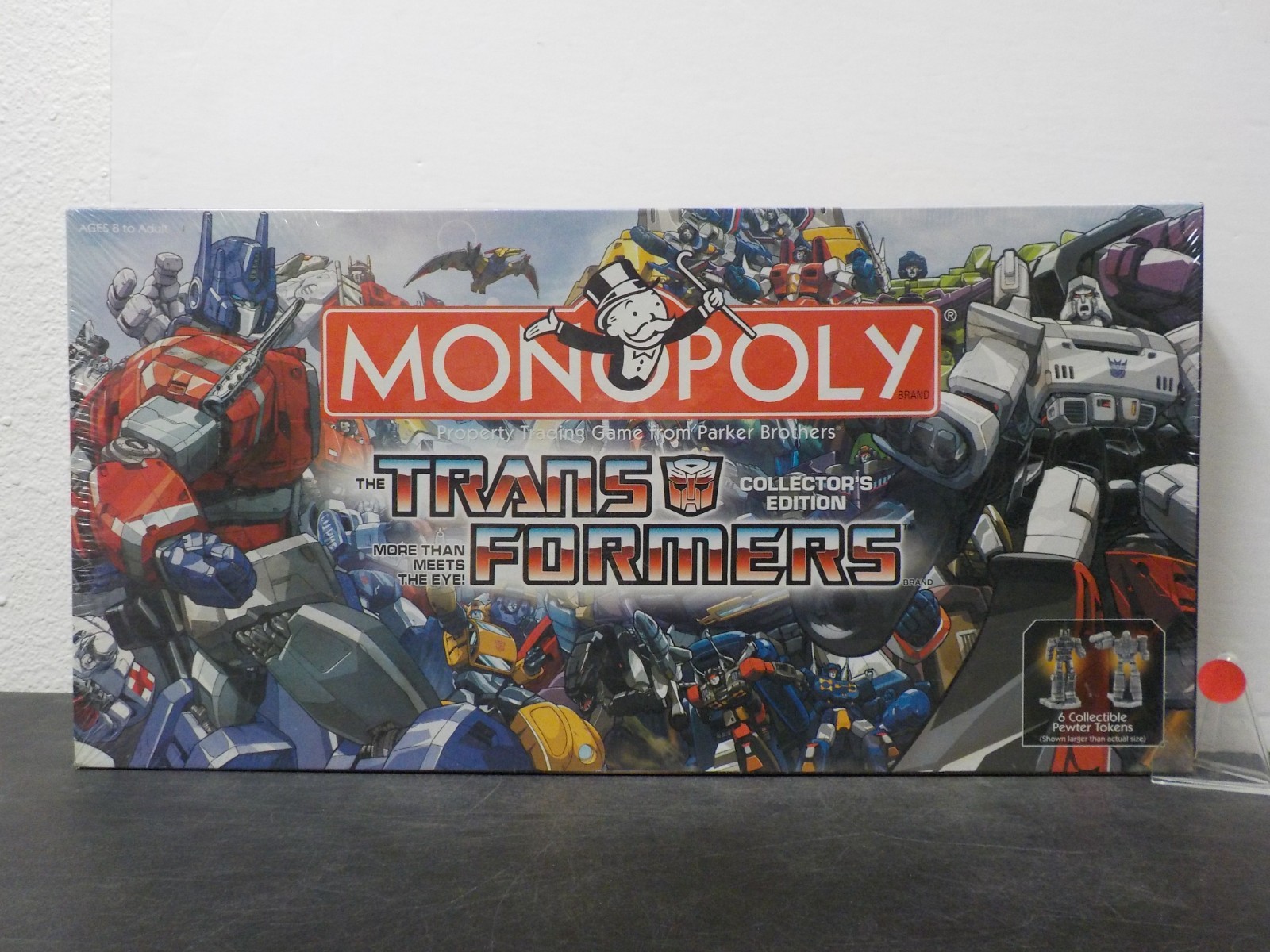 G1219 New Monopoly Transformers Collector’s Edition Hasbro Factory Sealed 2007