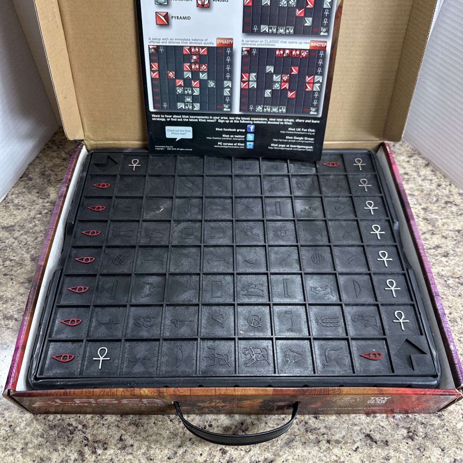 Laser Game Khet 2.0 Board Game Mensa Select Winner