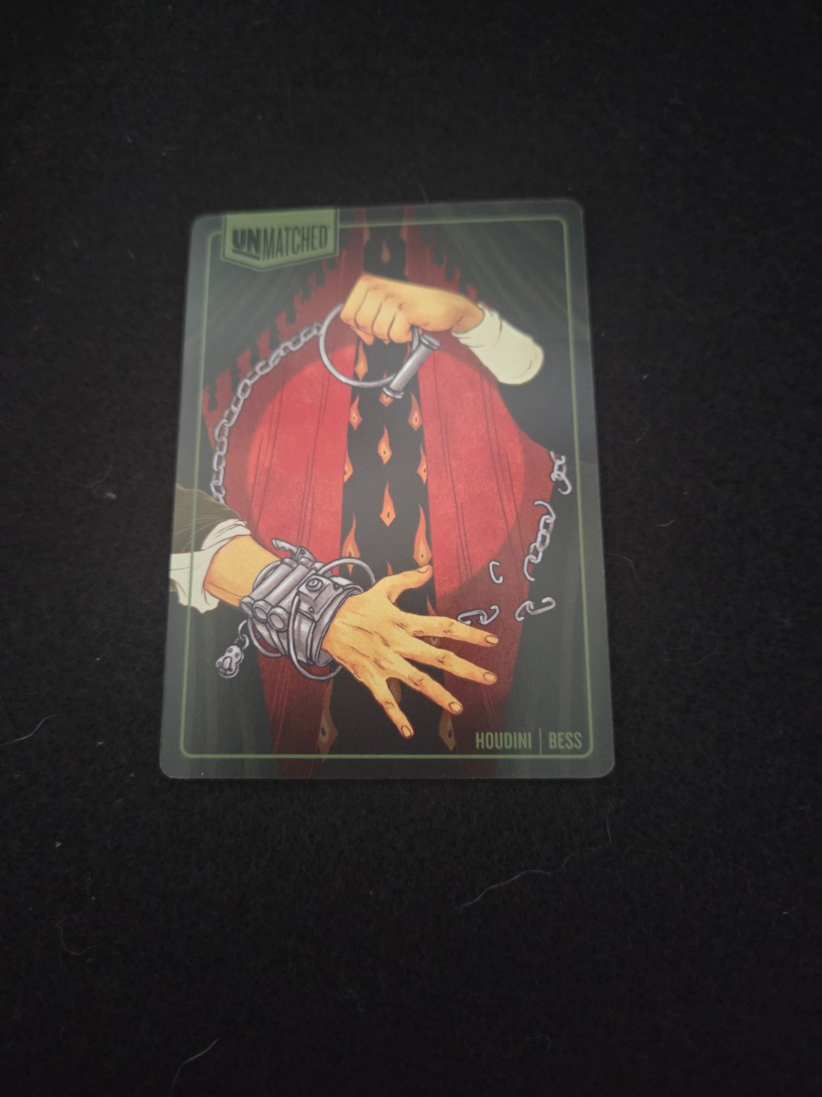 Bruce Lee Unmatched Sealed New W/ Unmatched Houdini Foil Promo Card A MAGICIAN