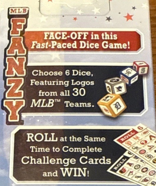Masterpieces Puzzles MLB Fanzy Dice Game – Ages 8+ | 2-4 Players – NEW