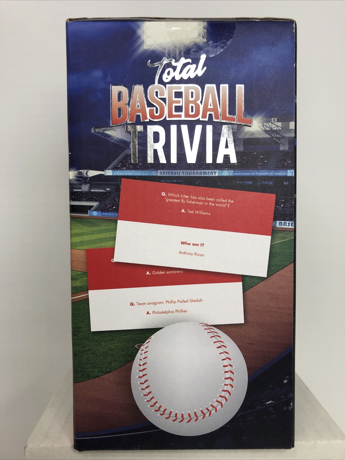 Baseball Trivia Game 300 Questions Everything Baseball ~ Damaged Box See 3rd Pic