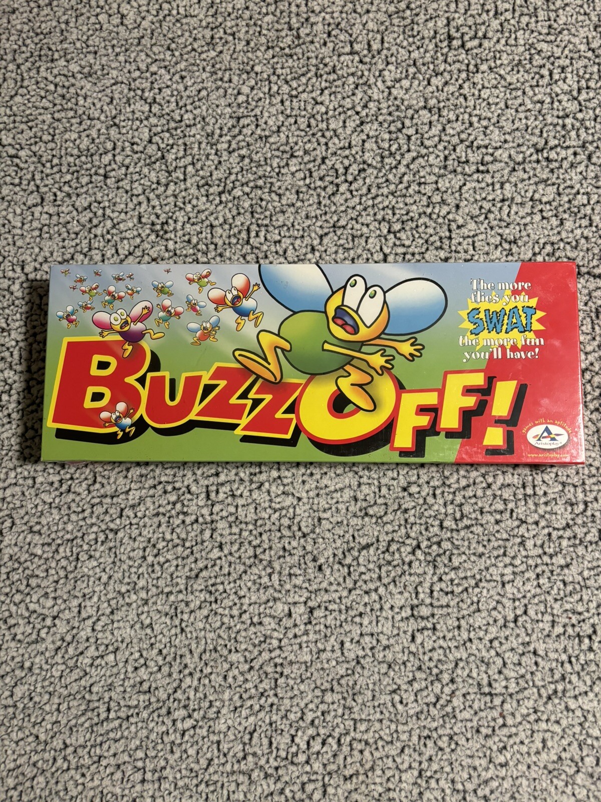 Aristoplay Ltd. (2003) Buzz Off! Board Game ~ Brand New Sealed *Super Rare* 🔥👀