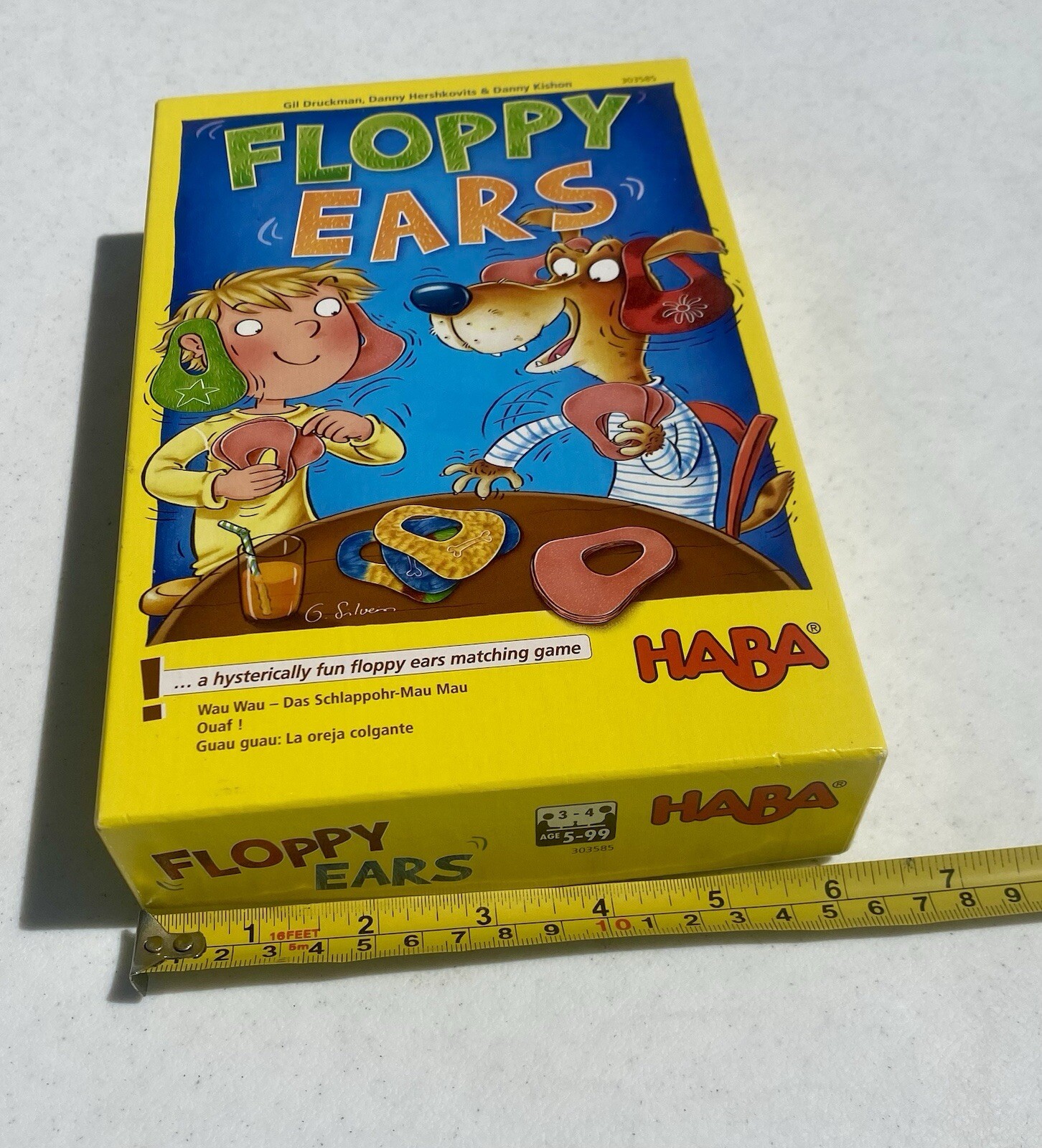 HABA Floppy Ears Hysterically Fun Floppy Ears Matching Complete Game ages 5 & Up