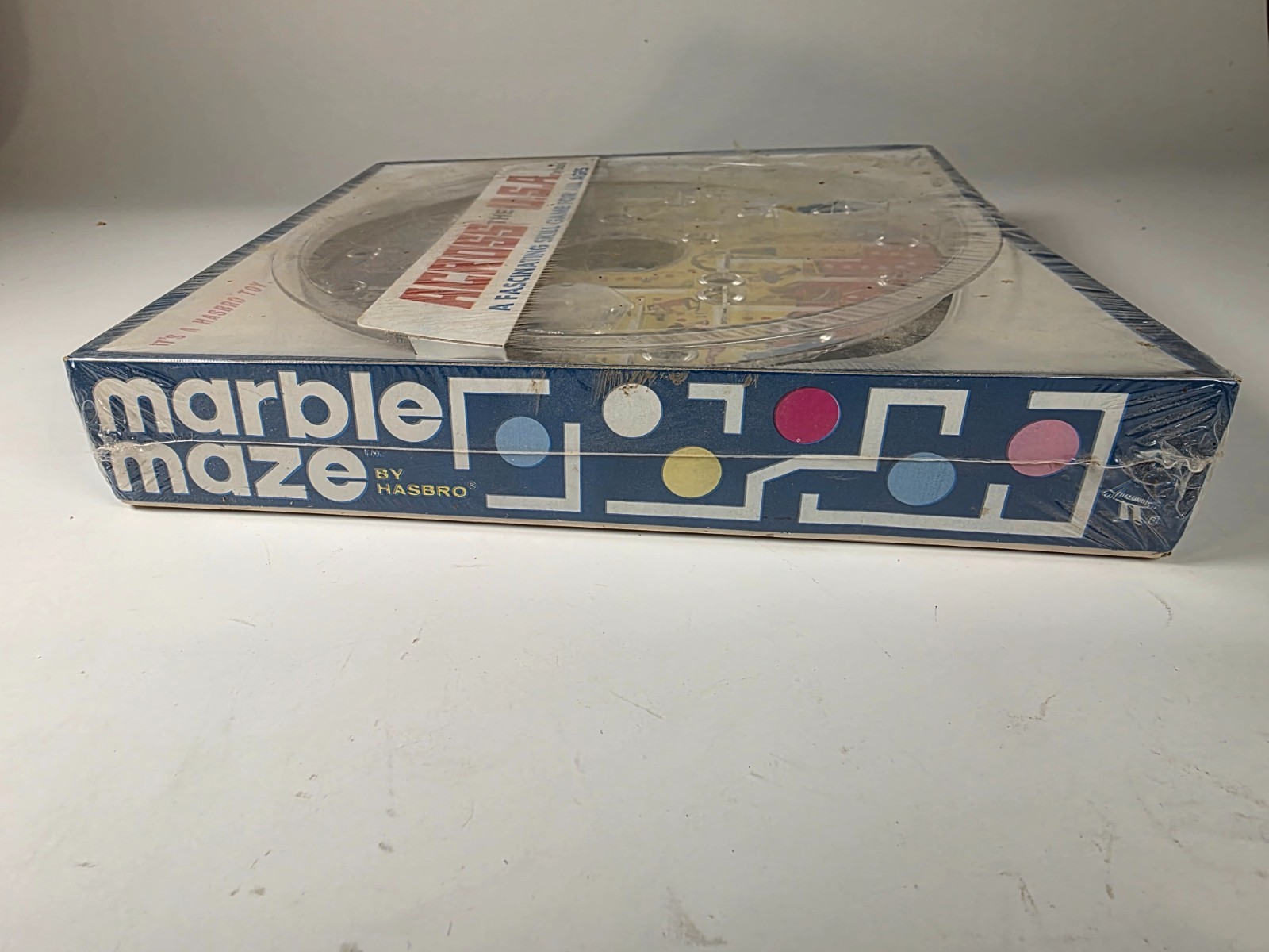 Vintage Hasbro Marble Maze Skill Game 1960’s Across the USA 11″ Sealed NOS