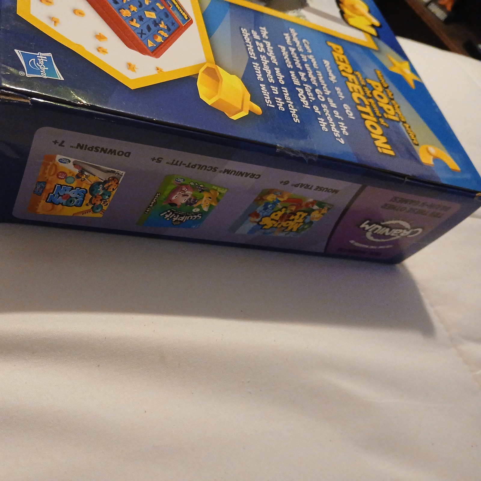 Hasbro Gaming Perfection Game for Preschoolers and Kids Ages 5 and Up, Popping