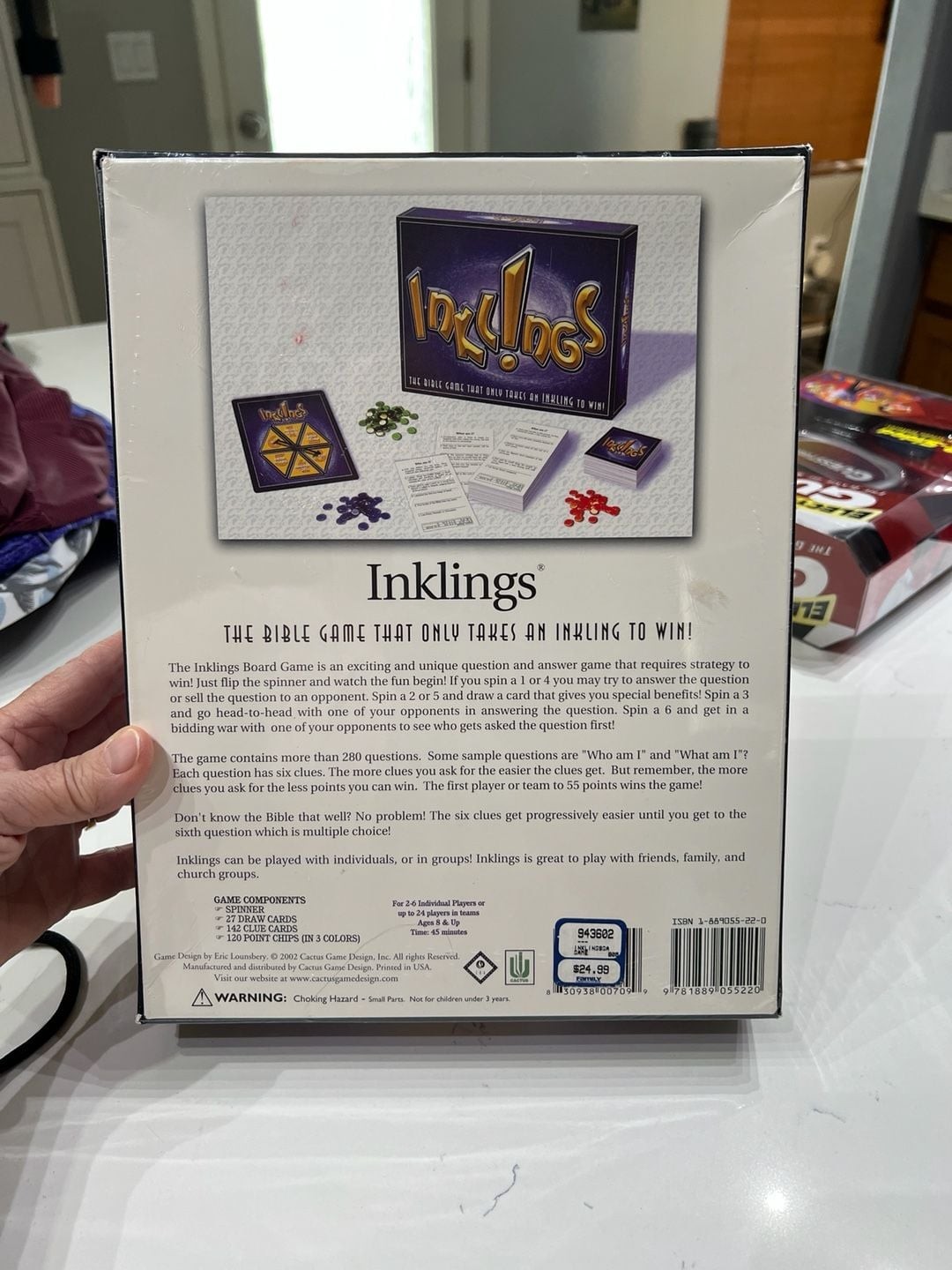 Inklings The Bible Game Trivia Board Game by Cactus Game Design