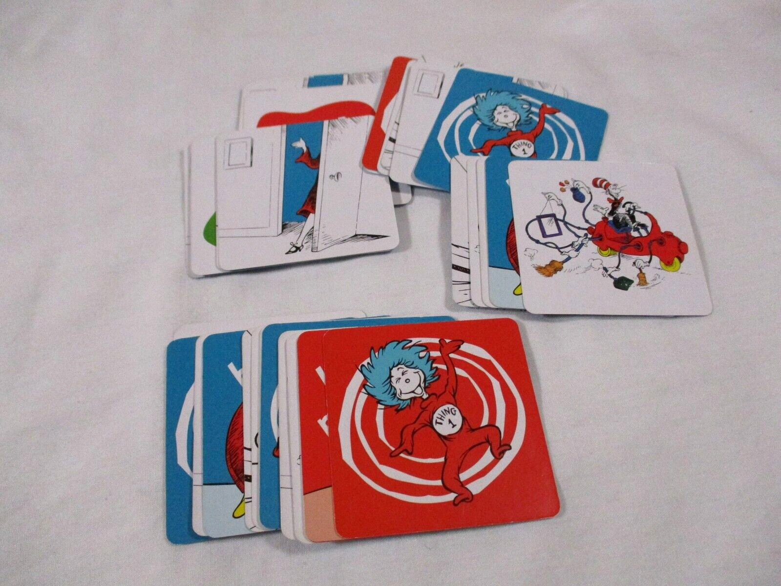 Dr. Seuss Whirly Fun Game COMPLETE Wonder Forge 2016 Cat in the Hat Some Issues