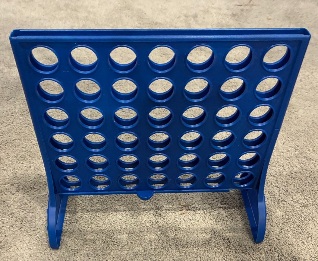 MB Spellen Vier Op’n Rij – Dutch Connect Four Milton Bradley – 100% COMPLETE!