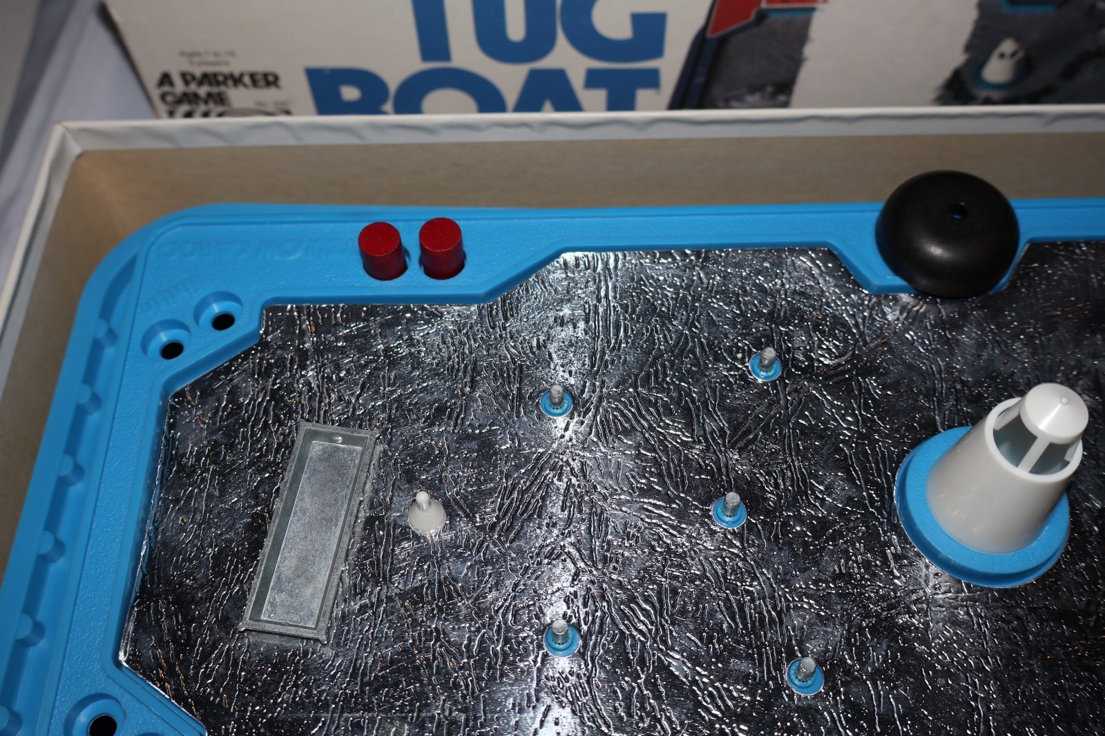 Tug Boat Board Game 1974 Parker Bros 99% complete READ like Operation 1970s HTF