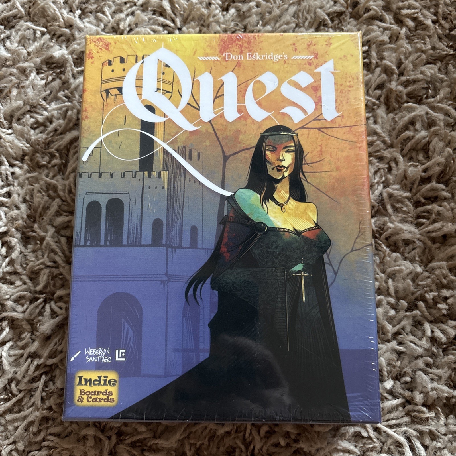 QUEST: Role Play Game Don Eskridge’s Resistance: Avalon Indie Board & Cards NEW