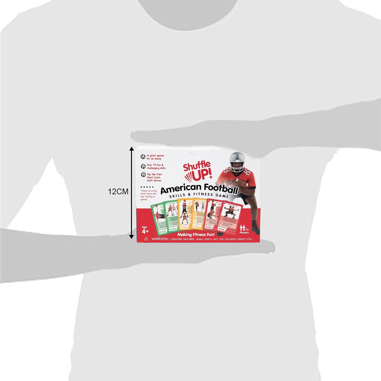 American Football Exercise Cards Shuffle Up 70+ Fun Games