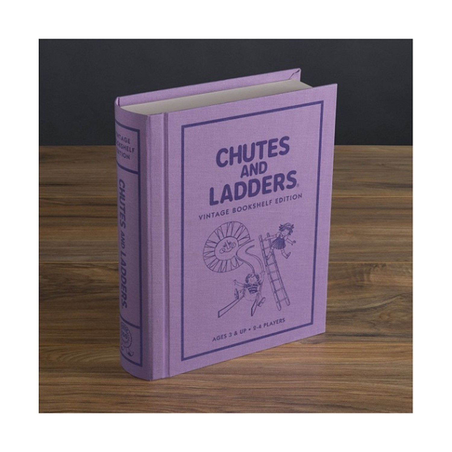 W.S. Game Company Boardgame Chutes and Ladders (Vintage Bookshelf Ed) Box New