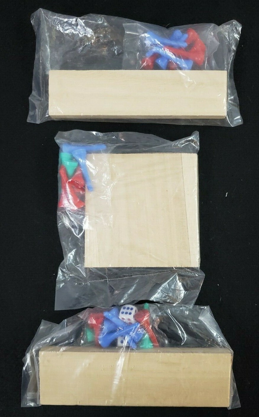 Lot of 3 Wooden Travel Peg Games Galaxy IQ Mind Twister Take-A-Way NEW!