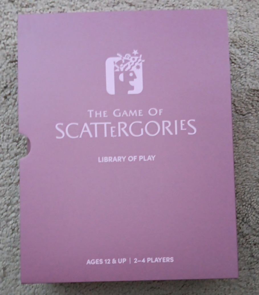 LIbrary of Play : Candy Land; Chess; Clue; Guess Who? Scattergories; Trouble;