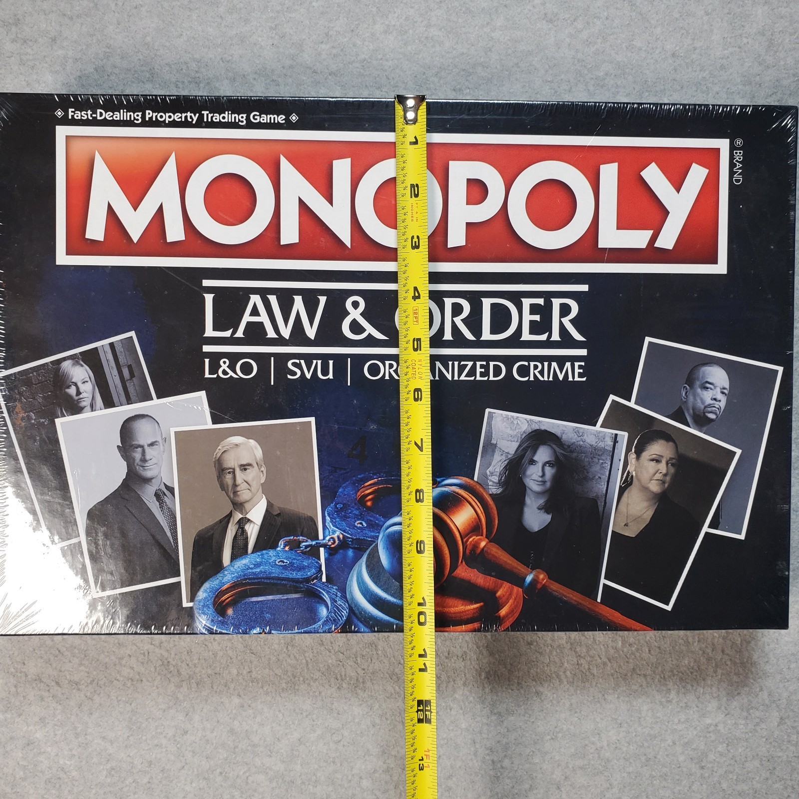 Monopoly Law and Order SVU Organized Crime Board Game SEALED Hasbro USAopoly