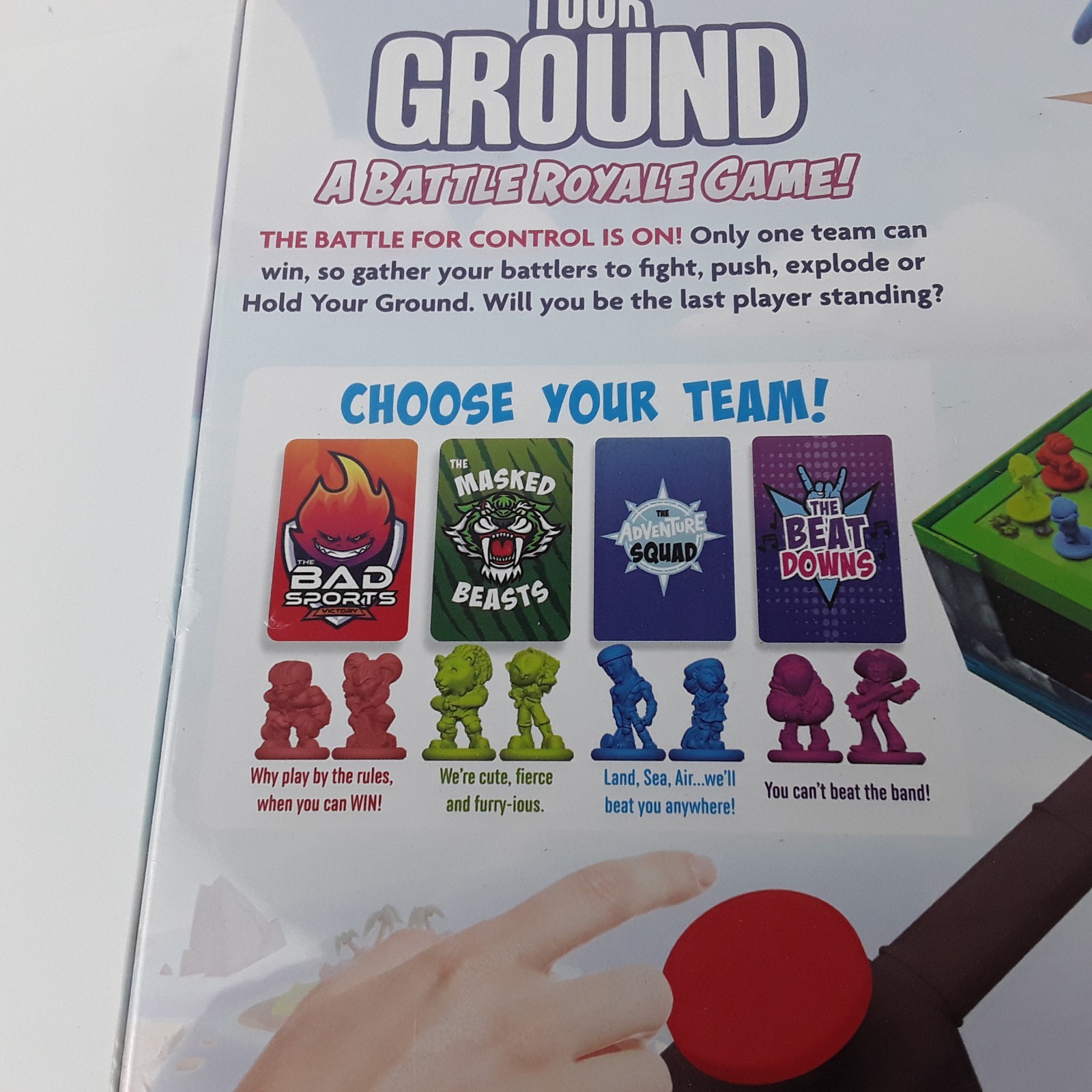 Hold Your Ground A Battle Royale Board Game Boom or Battle By Buffalo Games