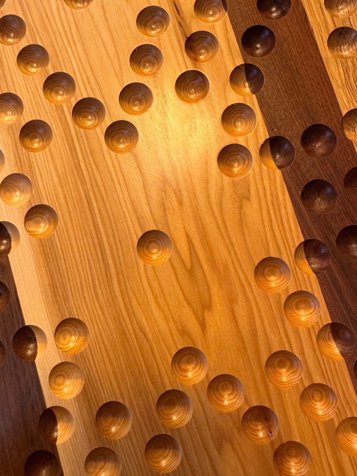 Chinese Checkers and Aggravation Reversible Combo Hardwood Game Board-no marbles