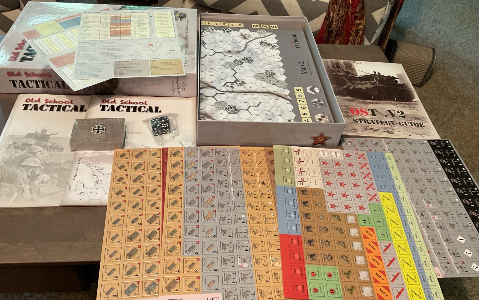 Old School Tactical Volume 1 Eastern Front 1941/42 WWII Board War Game BNIB
