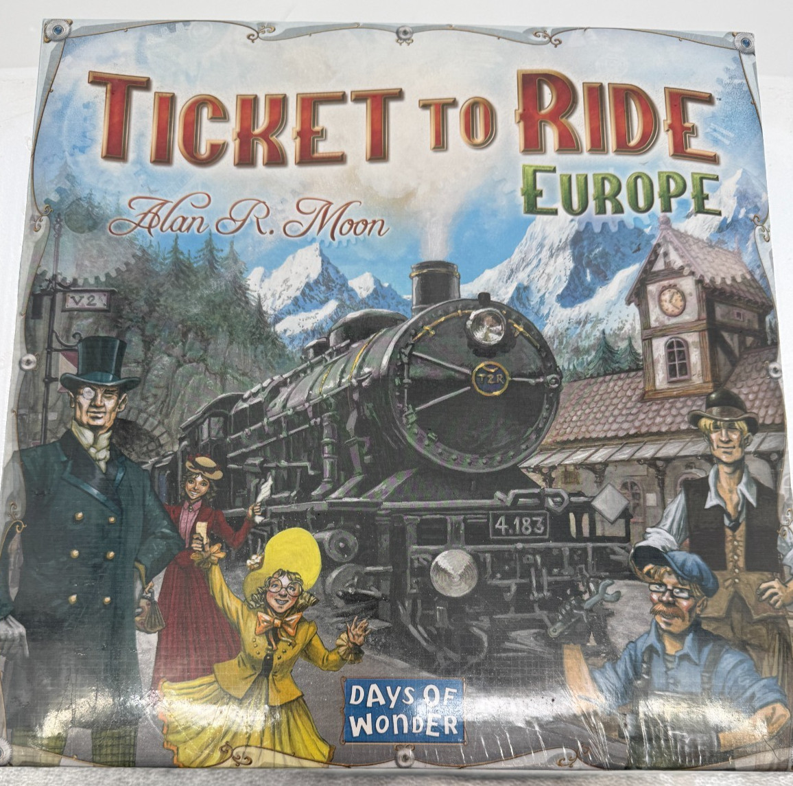 Ticket to Ride Europe Board Game Sealed Days of Wonder Alan R Moon Train Game