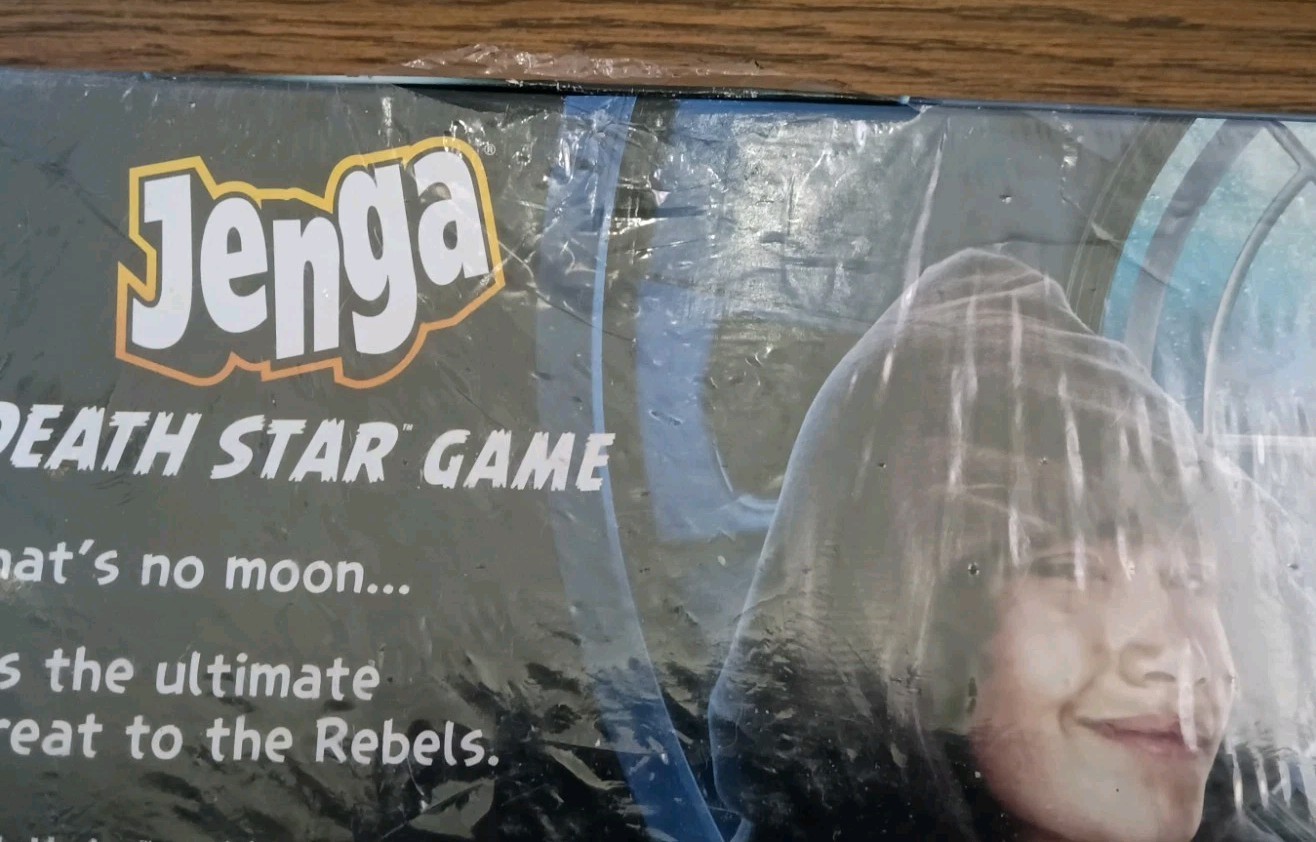 Angry Birds Star Wars Jenga Death Star Game NEW/Sealed **See Pics Of Packaging*