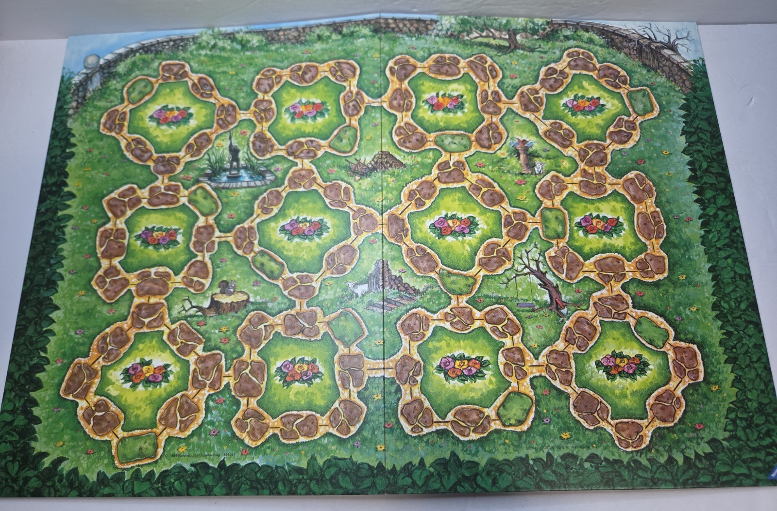 Ravensburger Secret Garden & Enchanted Forest w/ Box Vintage Complete Game