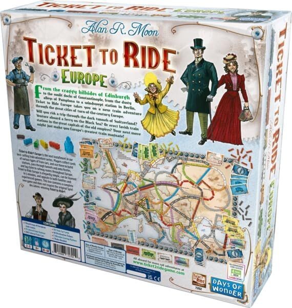 Ticket To Ride: Europe Game