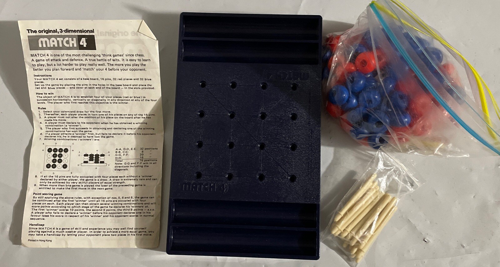 Match 4 Hilco 1987/88 – No. 76 Game of Attack & Defense Battle of Wits Complete