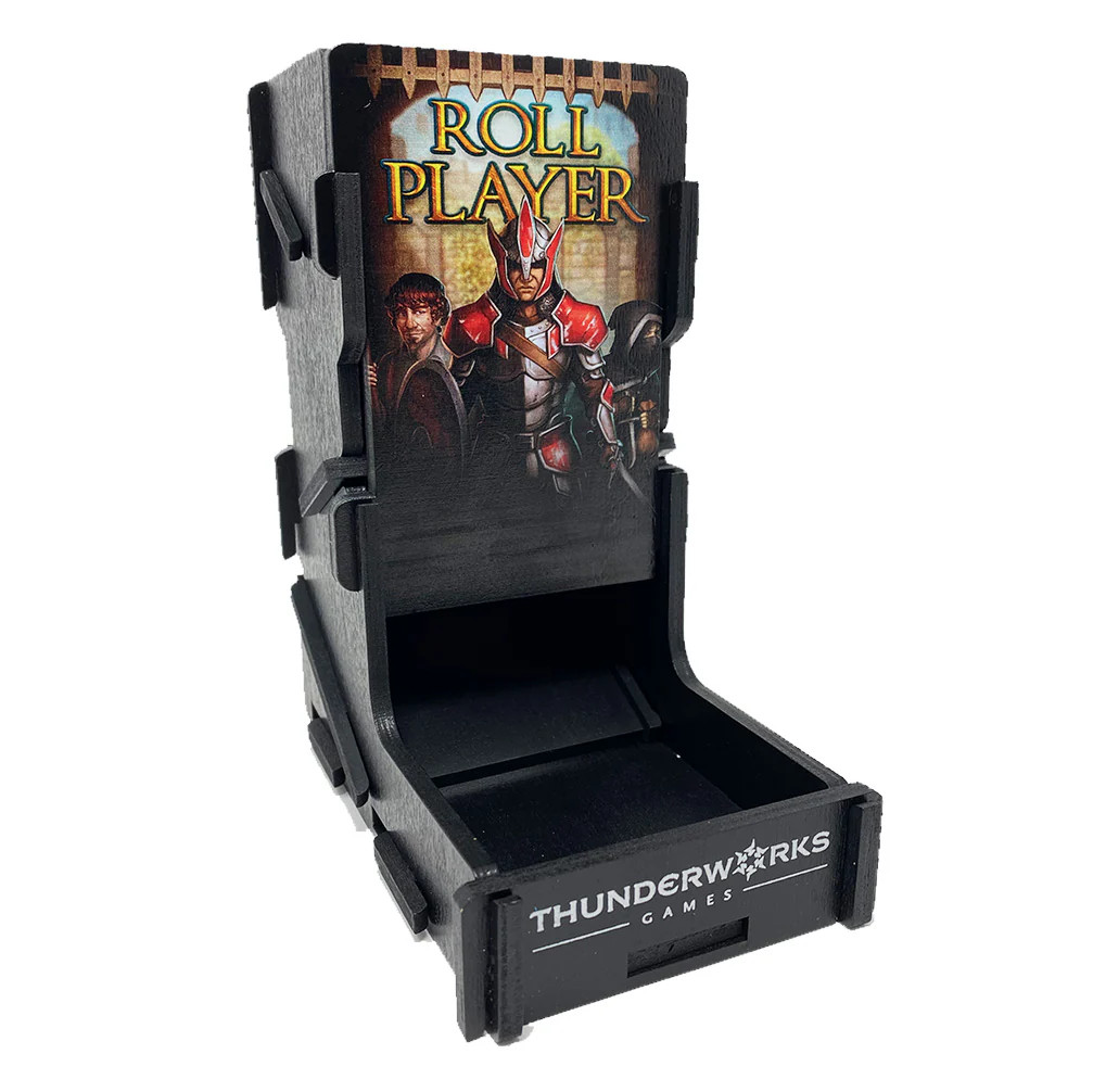 Roll Player Wooden Dice Tower Upgrade Promo New Thunderworks Games