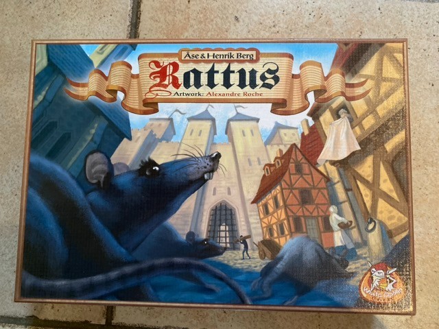 RATTUS + PIED PIPER Adult – Game by White Goblin – Like New – Unplayed