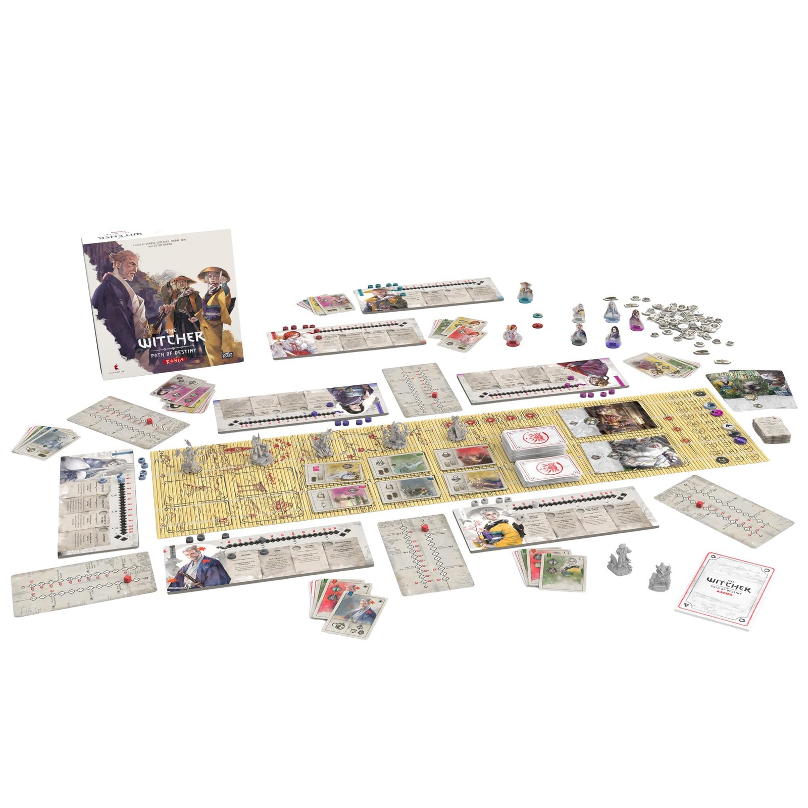 The Witcher Path of Destiny Ronin Board Game – Standalone Adventure Strategy