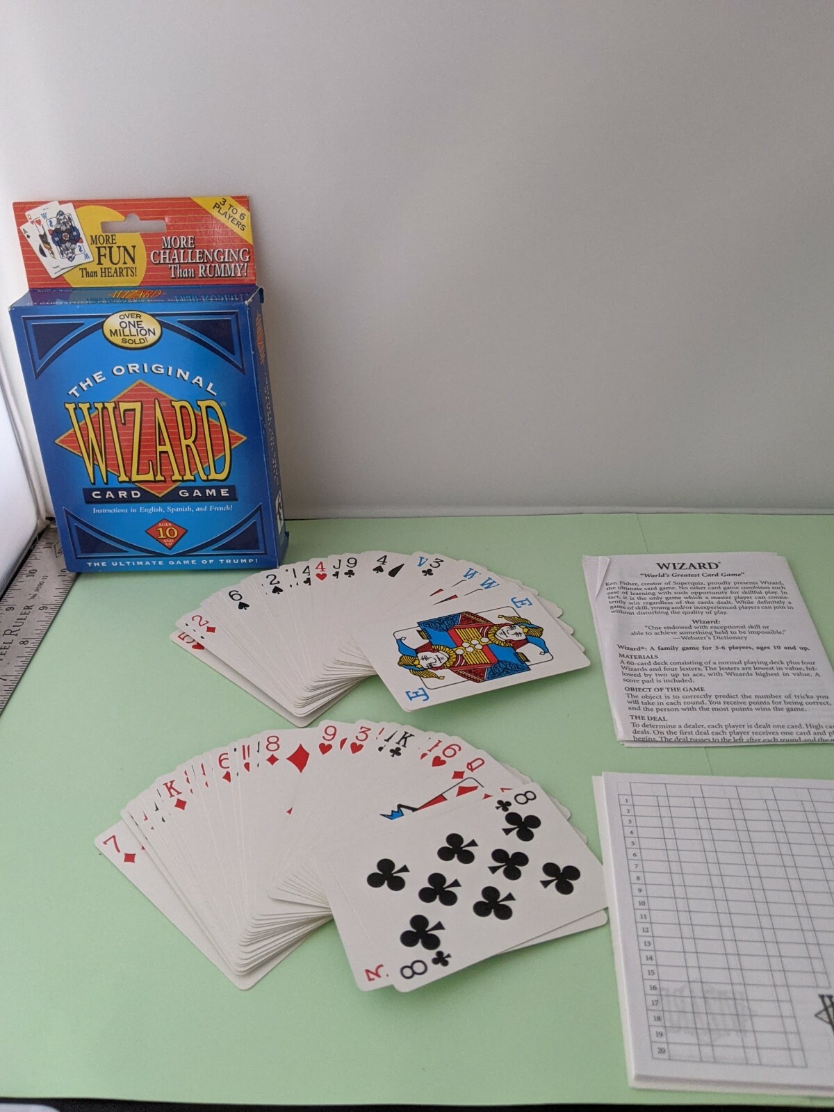 – The Original Wizard® Card Game by U.S. Games System
