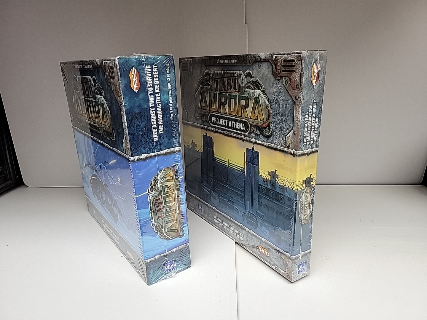 Last Aurora base + Project Athena expansion board game by Ares games – NIP