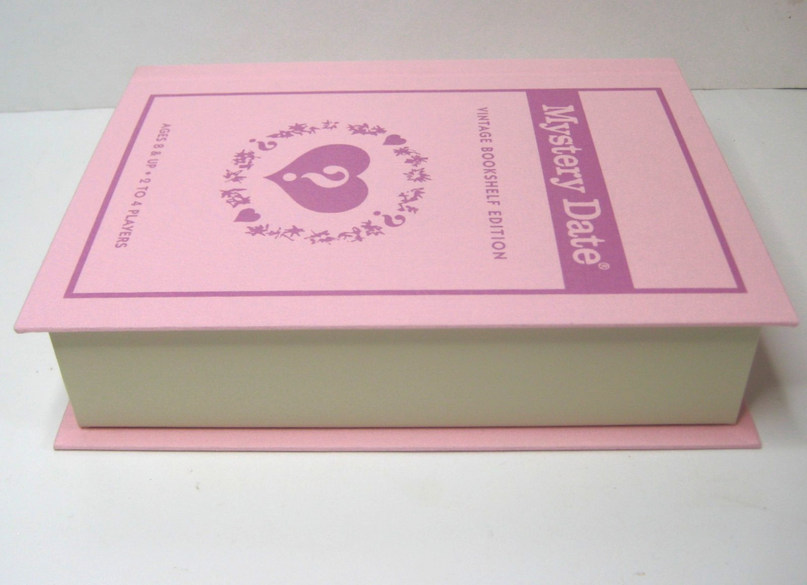 Mystery Date Vintage Bookshelf Edition Board Game Never Played with Sealed Cards
